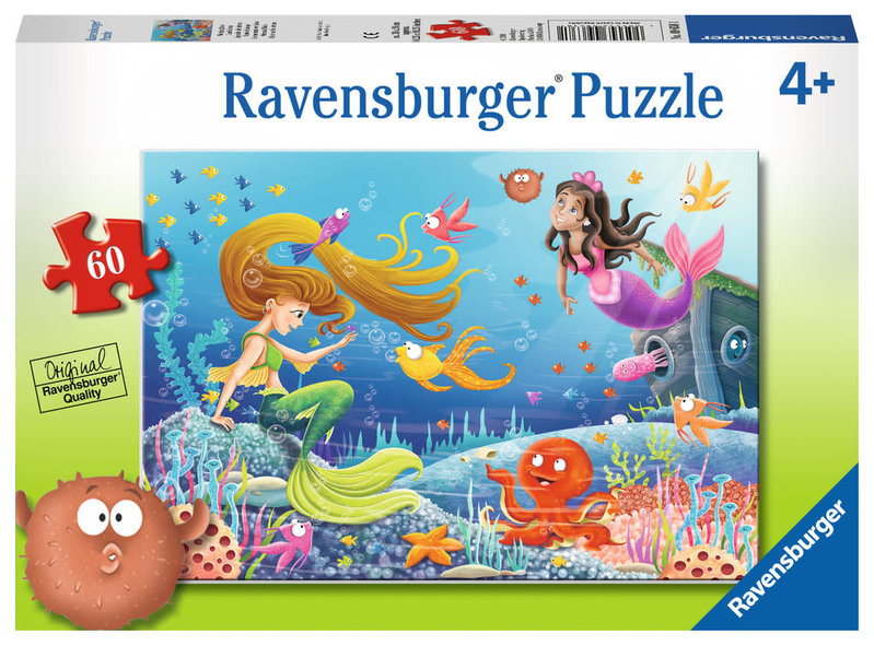 Ravensburger Puzzle 60pc Mermaid Tales
