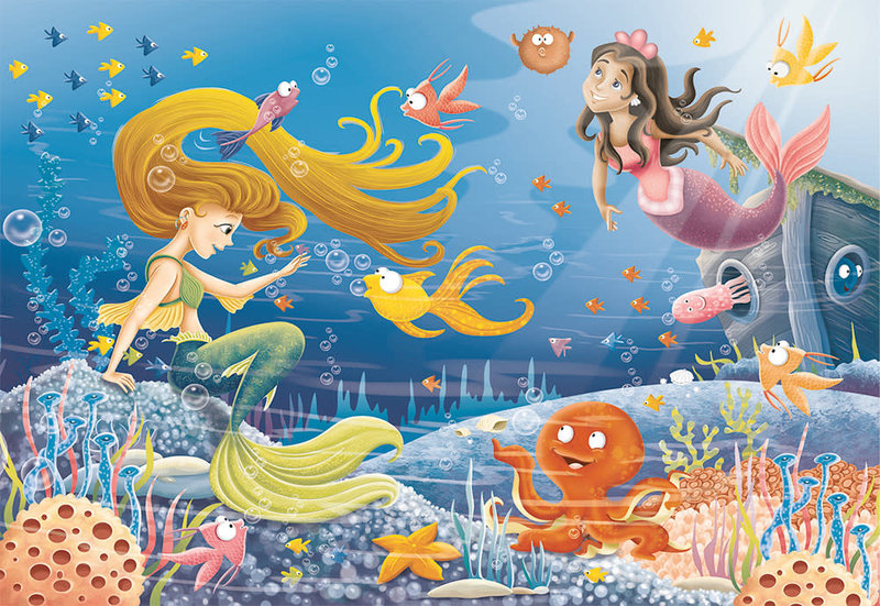 Ravensburger Puzzle 60pc Mermaid Tales