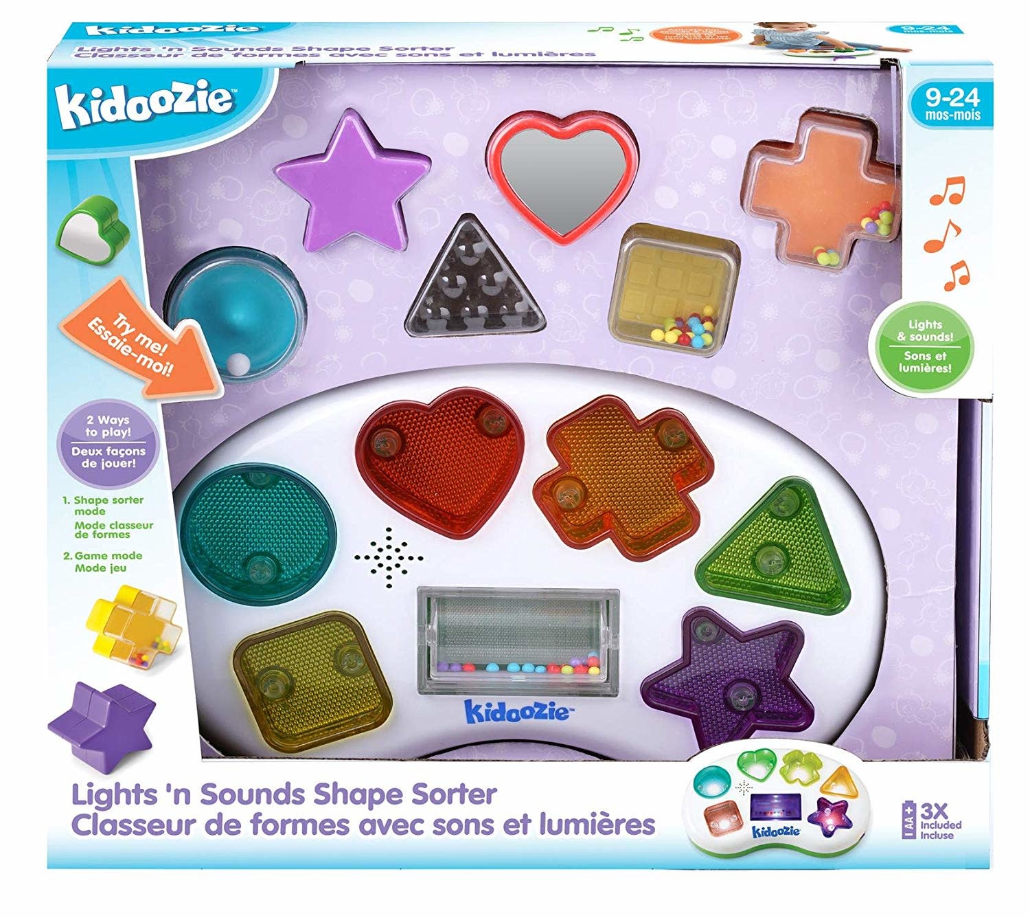 Kidoozie Lights 'n Sounds Shape Sorter
