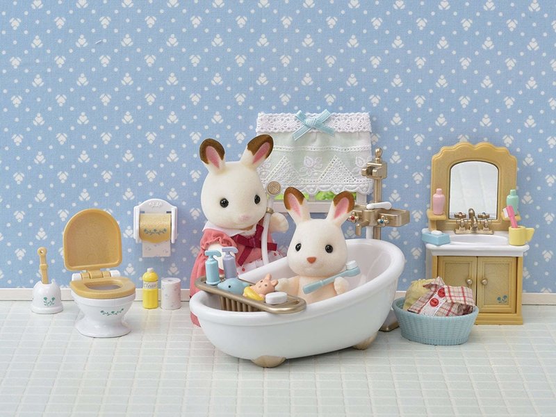 Calico Critters Room Country Bathroom Set
