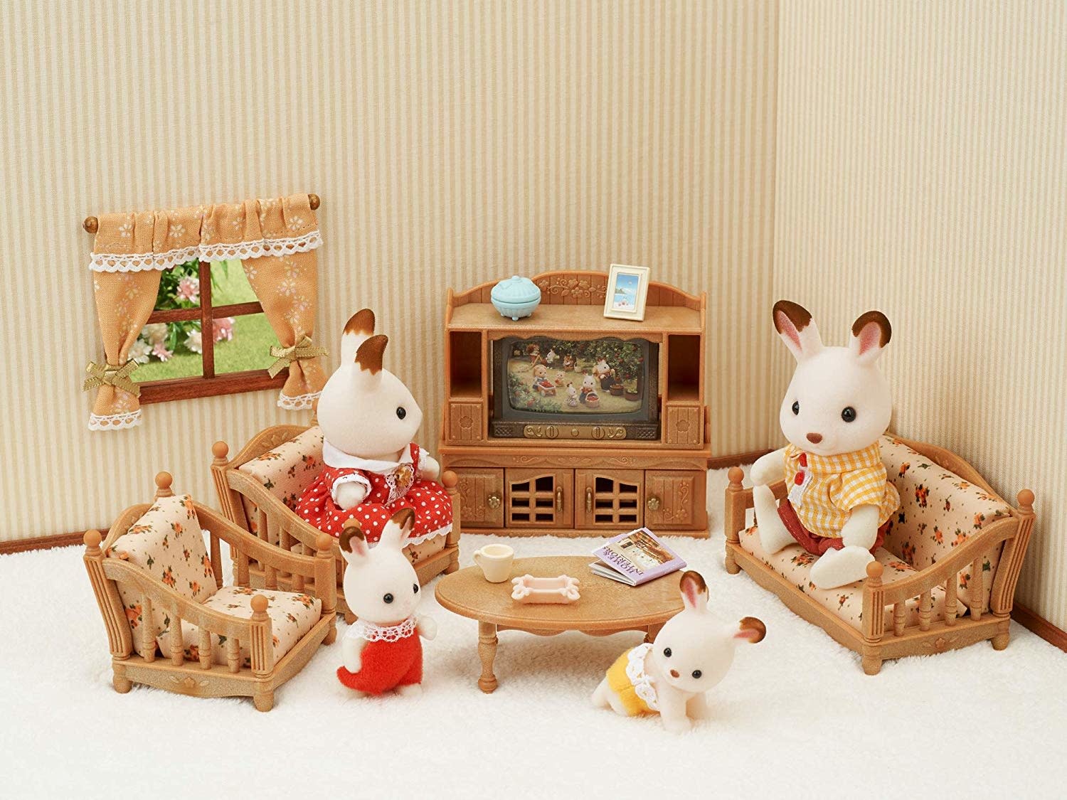 Calico Critters Room Comfy Living Room Set