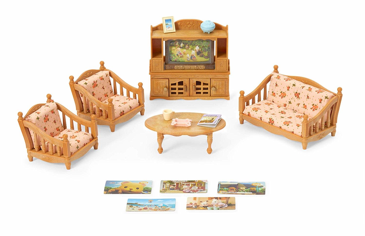 Calico Critters Room Comfy Living Room Set