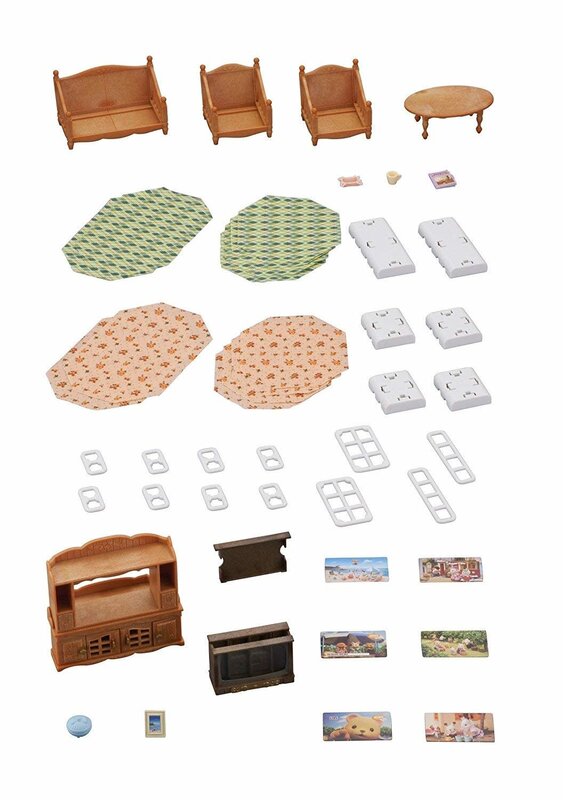 Calico Critters Room Comfy Living Room Set