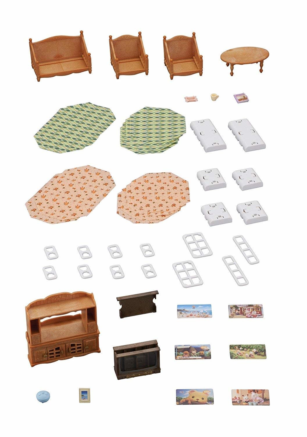 Calico Critters Room Comfy Living Room Set