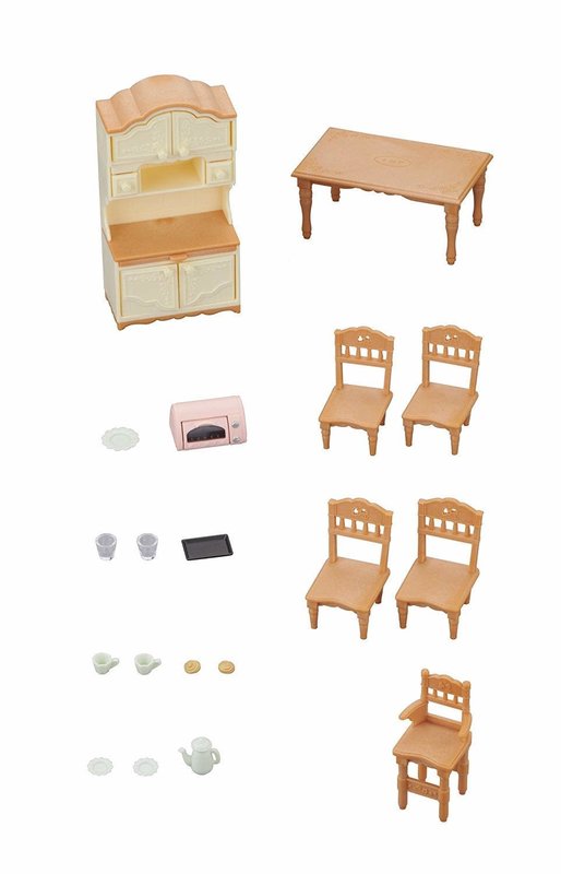 Calico Critters Room Dining Room Set