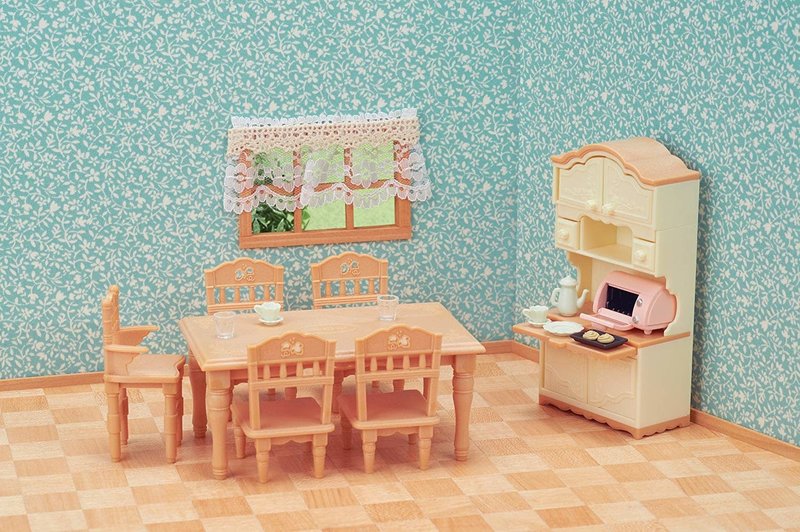 Calico Critters Room Dining Room Set