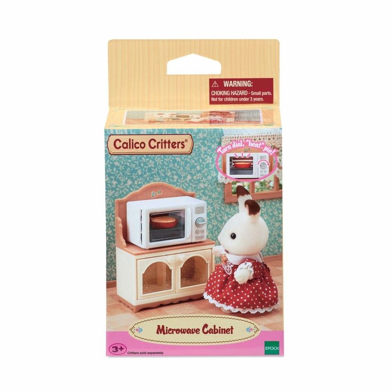 Calico Critters Room Microwave Cabinet