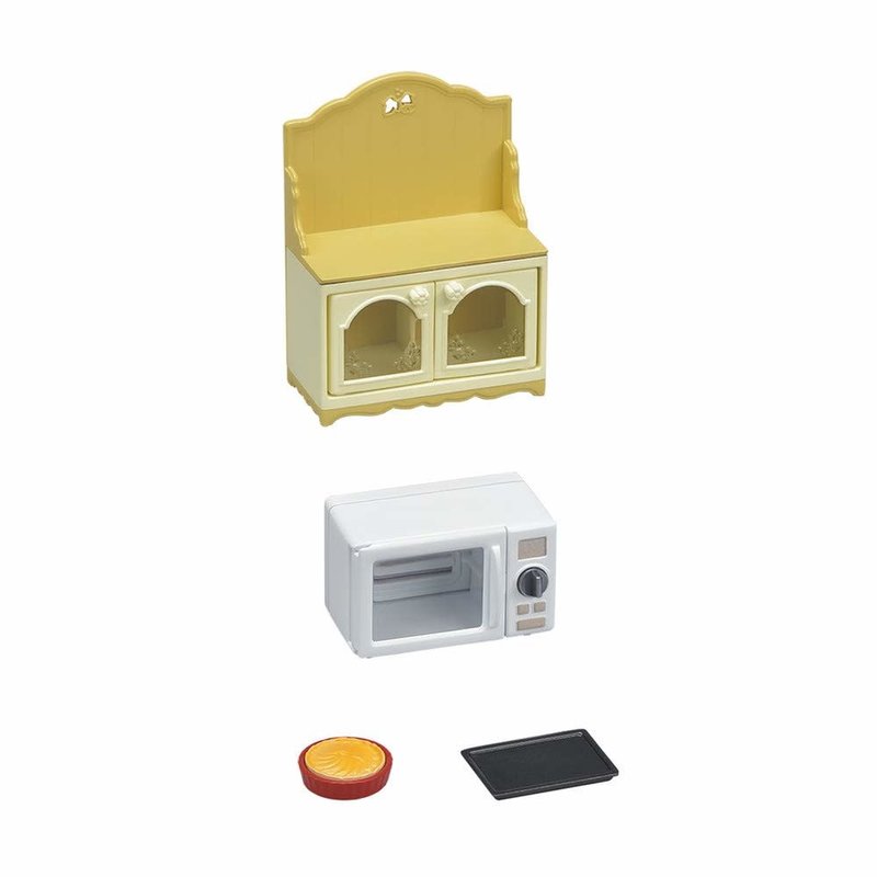 Calico Critters Room Microwave Cabinet