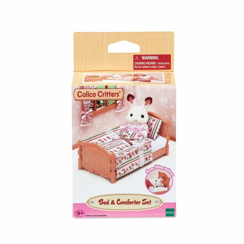 Calico Critters Room Bed & Comforter Set