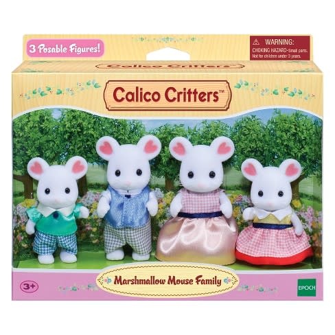 Calico Critters Family Marshmallow Mouse