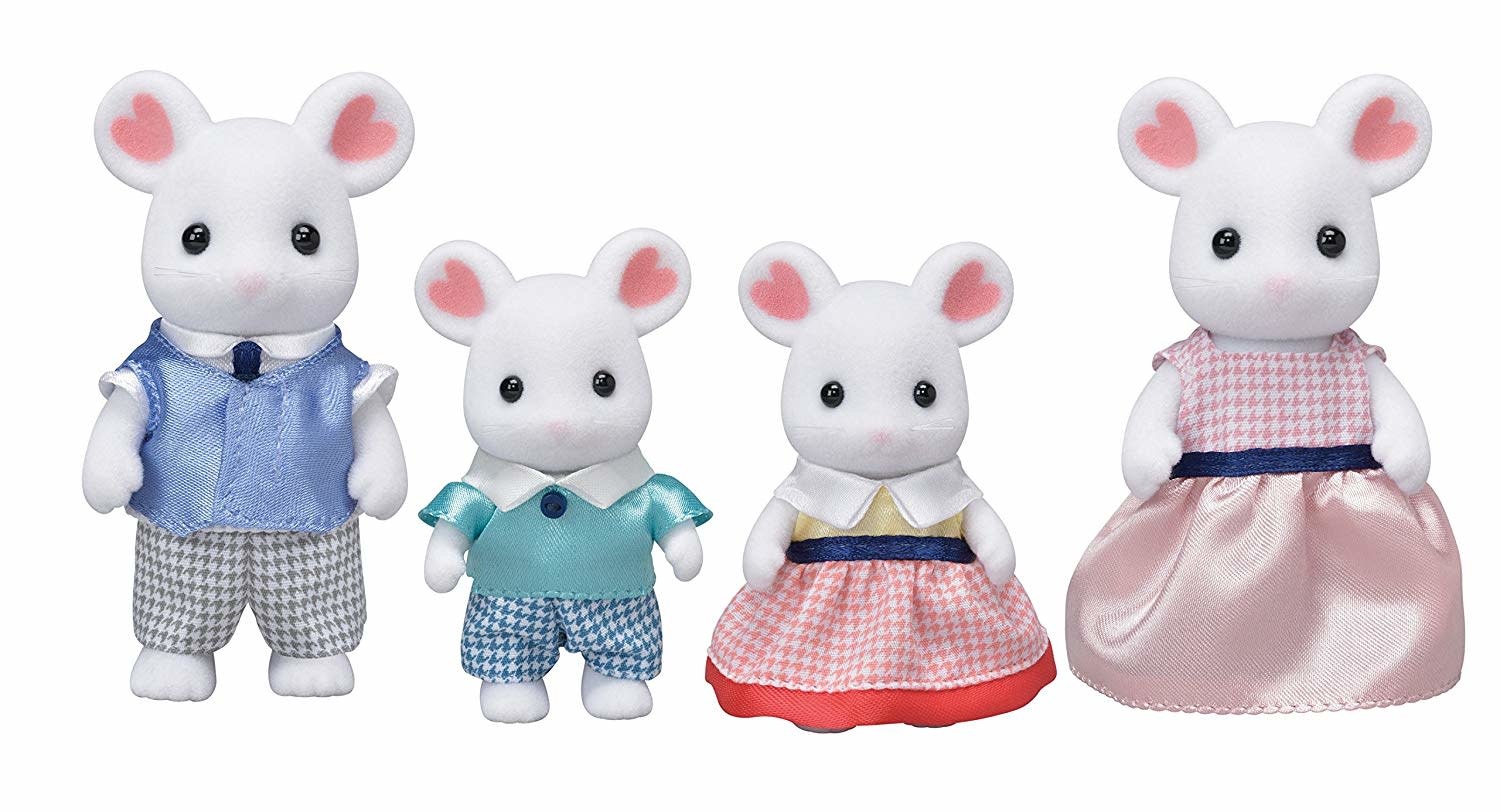 Calico Critters Family Marshmallow Mouse