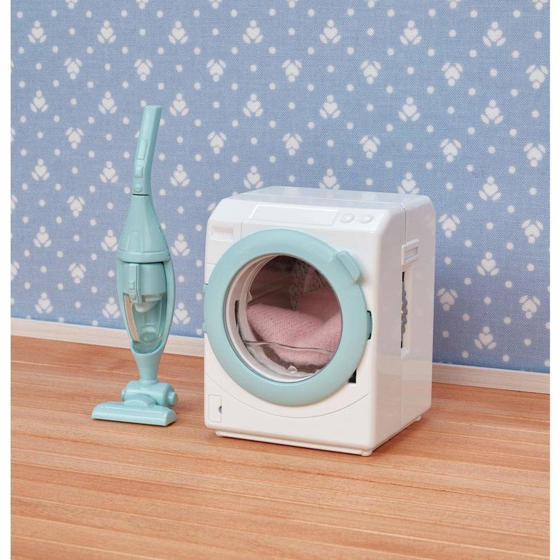 Calico Critters Room Laundry & Vacuum Cleaner
