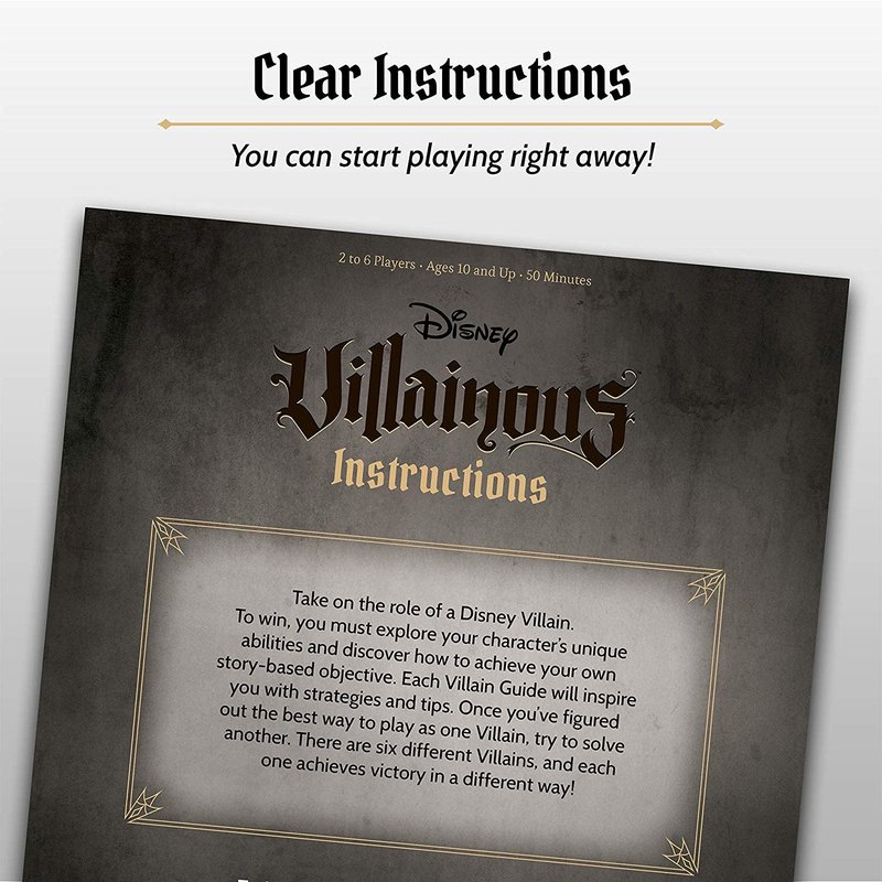 Ravensburger Disney's Villainous Game The Worst Takes it All