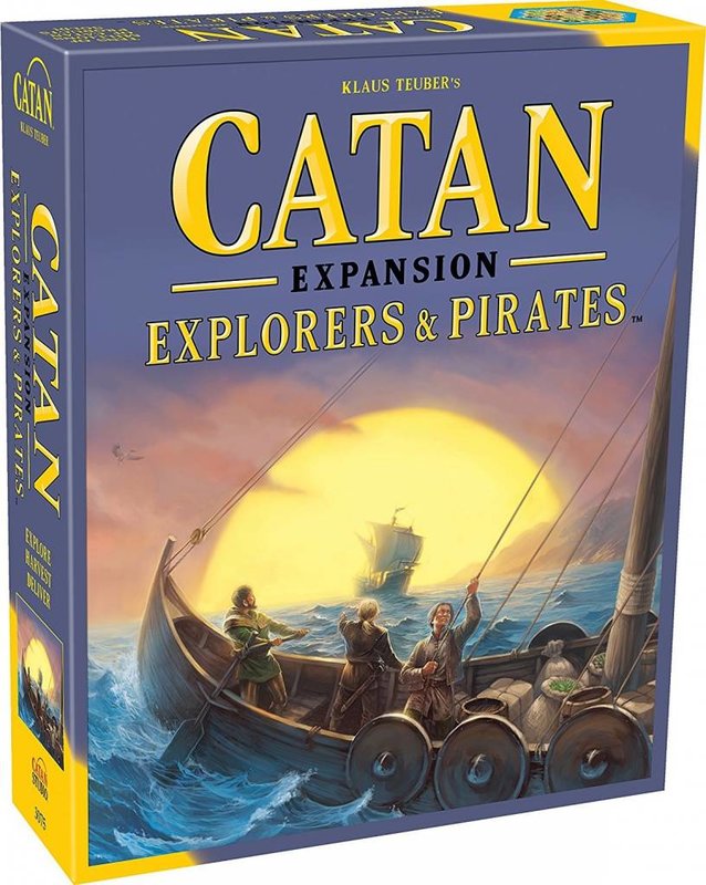 Catan Studios Catan Game Expansion: Pirates & Explorers