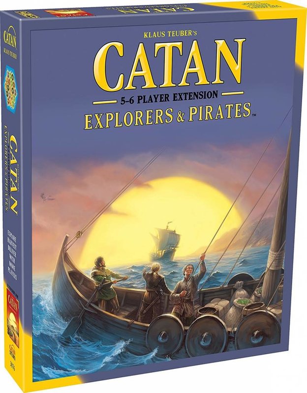 Catan Studios Catan Game 5-6 Player Extension: Pirates & Explorers