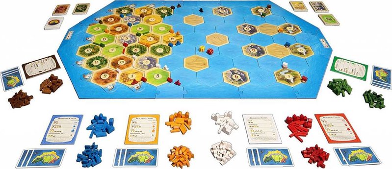 Catan Studios Catan Game 5-6 Player Extension: Seafarers