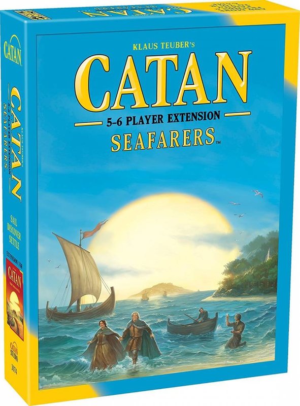 Catan Studios Catan Game 5-6 Player Extension: Seafarers