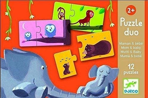Djeco Puzzle Duo Mom & Baby