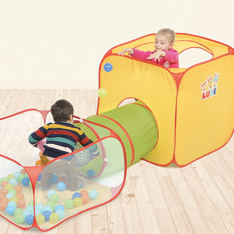 Ludi Pop-up Tent, tunnel and Tube