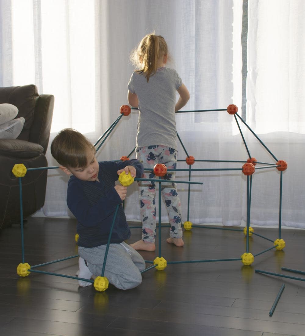 Pako Build & Play Construction Fort