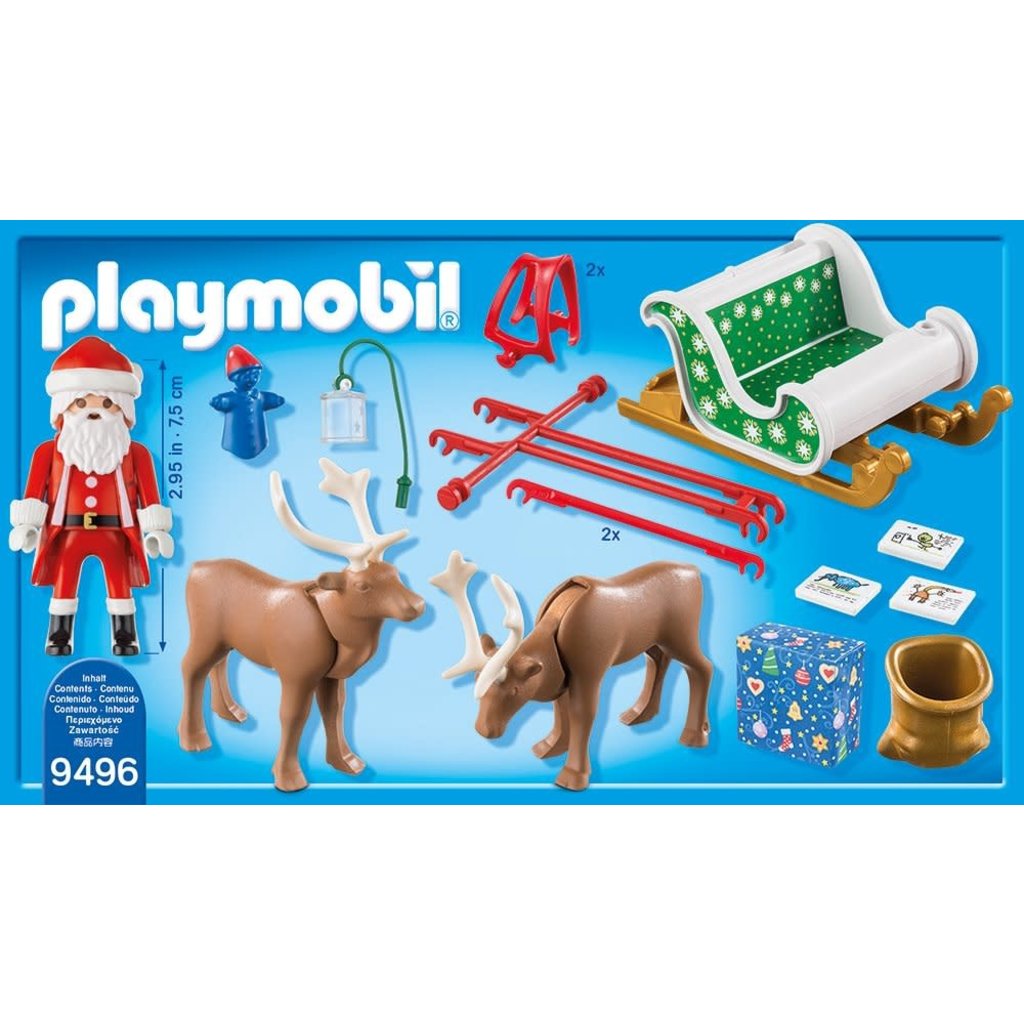 playmobil santa sleigh