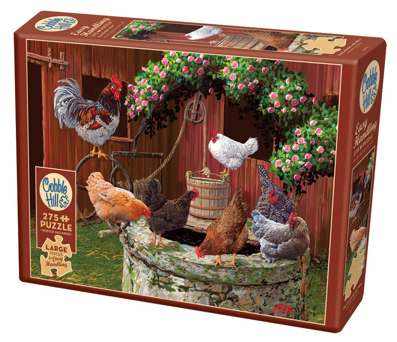 Cobble Hill Puzzles Cobble Hill Puzzle 275pc The Chickens are Well