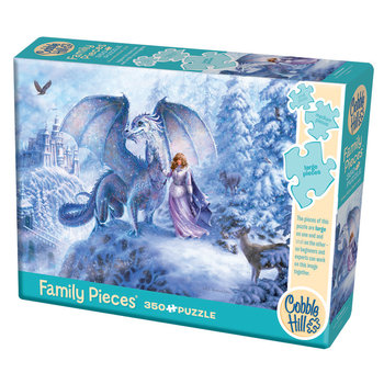 Cobble Hill Puzzles Cobble Hill Family Puzzle 350pc Ice Dragon