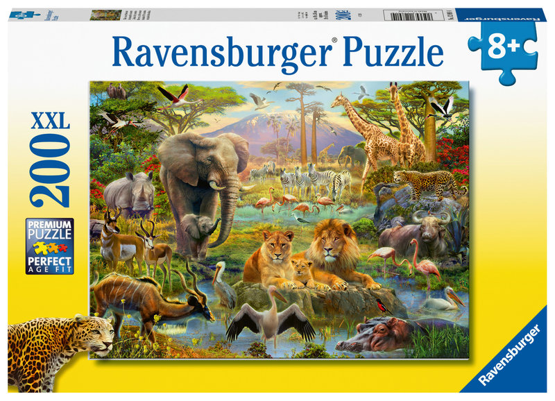 Ravensburger Ravensburger Puzzle 200pc Animals of the Savanna