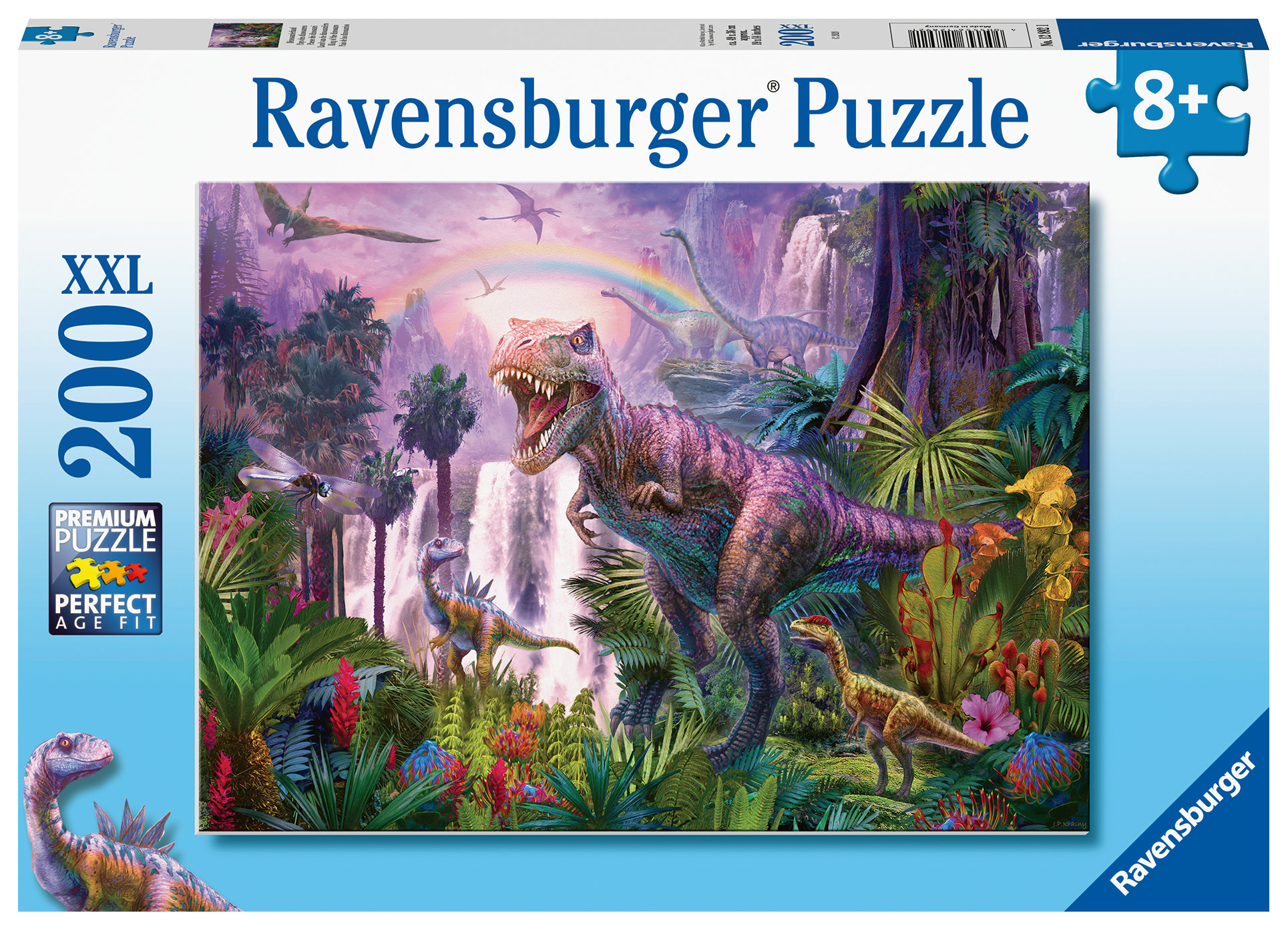 Ravensburger Ravensburger Puzzle 200pc King of The Dinosaurs