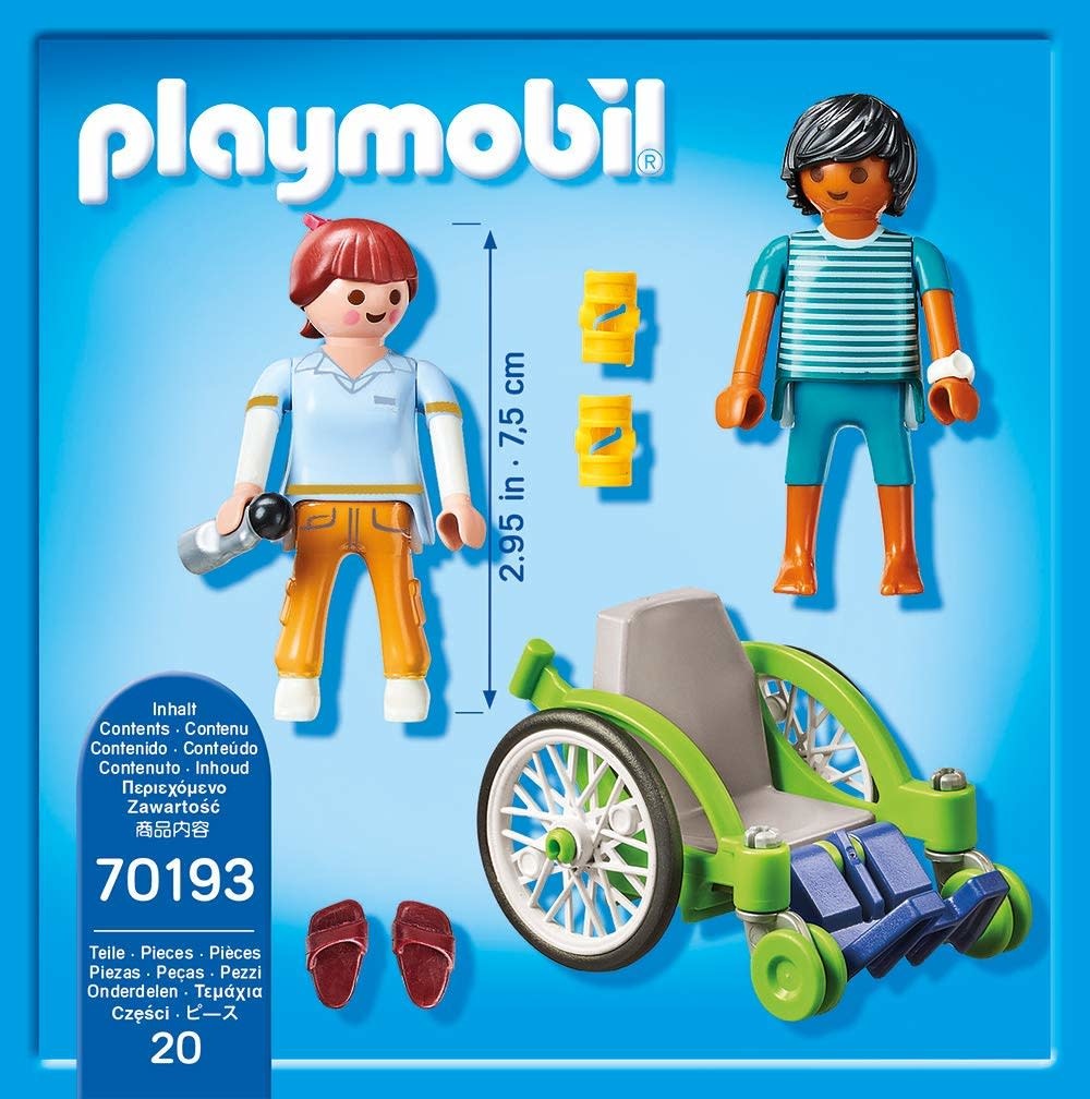 Playmobil Playmobil Hospital Patient in Wheelchair
