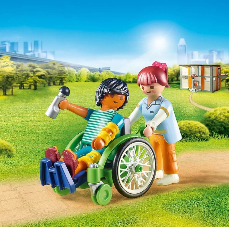 Playmobil Playmobil Hospital Patient in Wheelchair