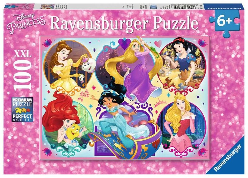 Ravensburger Ravensburger Puzzle 100pc Disney Princesses Be Strong, Be You