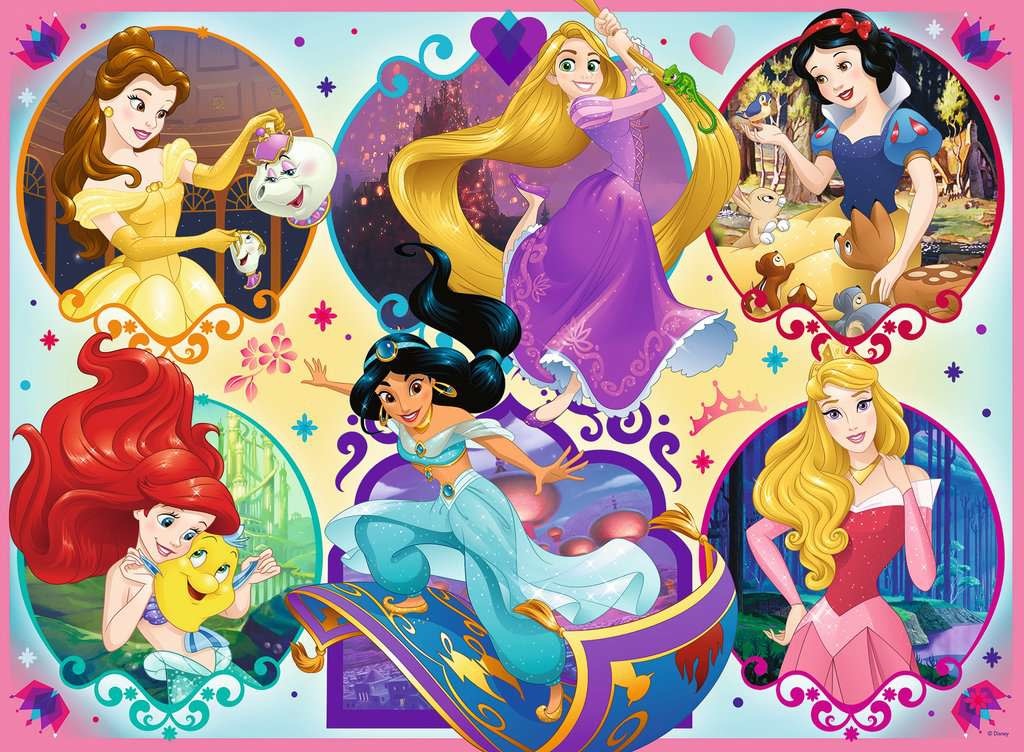 Ravensburger Ravensburger Puzzle 100pc Disney Princesses Be Strong, Be You