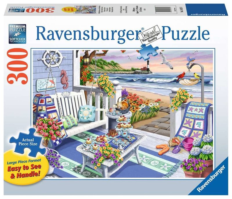 Ravensburger Ravensburger Puzzle 300pc Large Format Seaside Sunshine