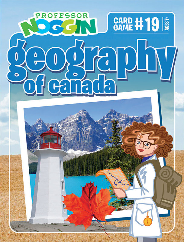Outset Media Professor Noggin's Trivia Game: Canadian Geography