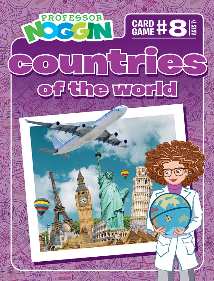 Outset Professor Noggin's Trivia Game: Countries of the World