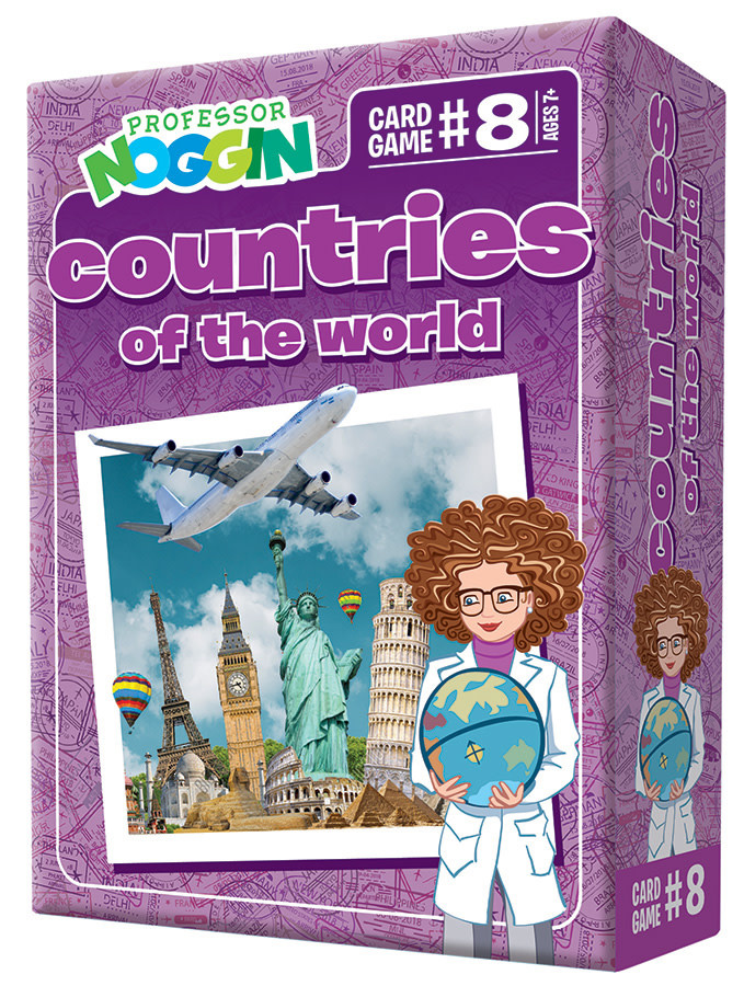 Outset Professor Noggin's Trivia Game: Countries of the World