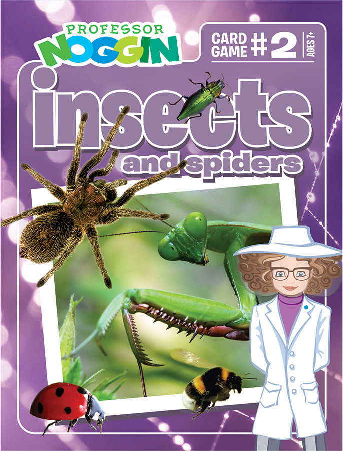 Outset Professor Noggin's Trivia Game: Insects and Spiders