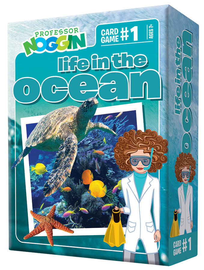 Outset Professor Noggin's Trivia Game: Life in the Ocean