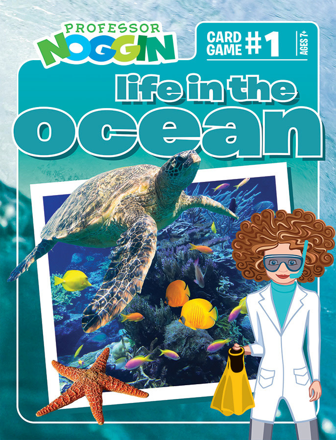 Outset Professor Noggin's Trivia Game: Life in the Ocean