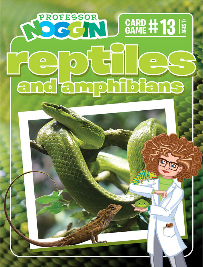 Outset Professor Noggin's Trivia Game: Reptiles and amphibians