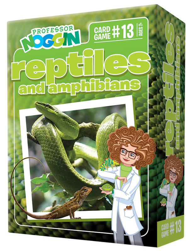 Outset Media Professor Noggin's Trivia Game: Reptiles