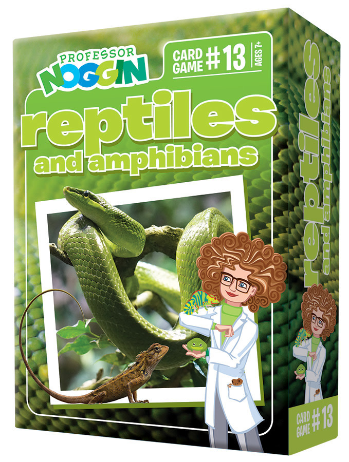 Outset Professor Noggin's Trivia Game: Reptiles and amphibians