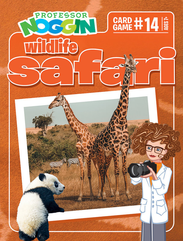 Outset Media Professor Noggin's Trivia Game: Wildlife Safari