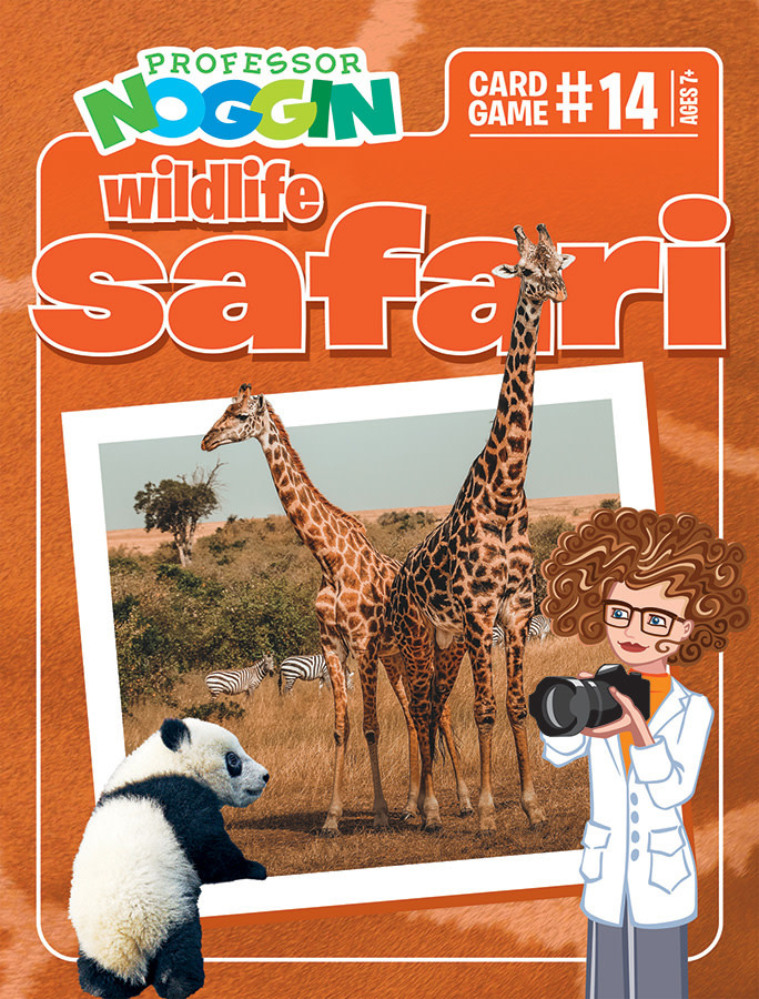 Outset Professor Noggin's Trivia Game: Wildlife Safari