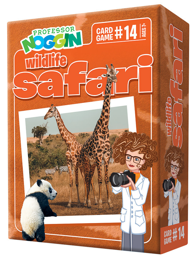 Outset Professor Noggin's Trivia Game: Wildlife Safari