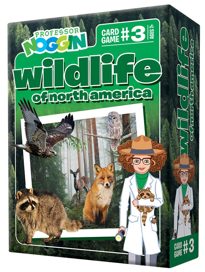 Outset Professor Noggin's Trivia Game: Wildlife of North America