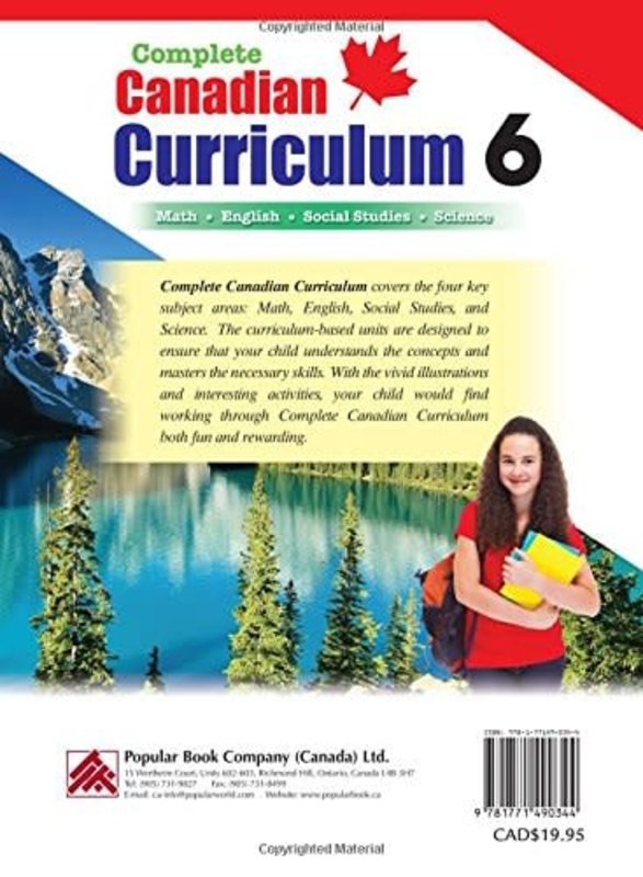 Popular Book Canadian Curriculum Book Grade 6