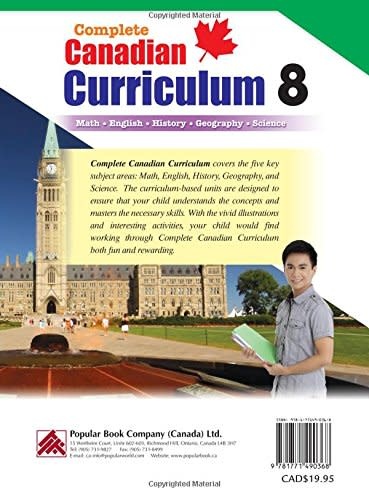 Complete Canadian Curriculum Grade 8