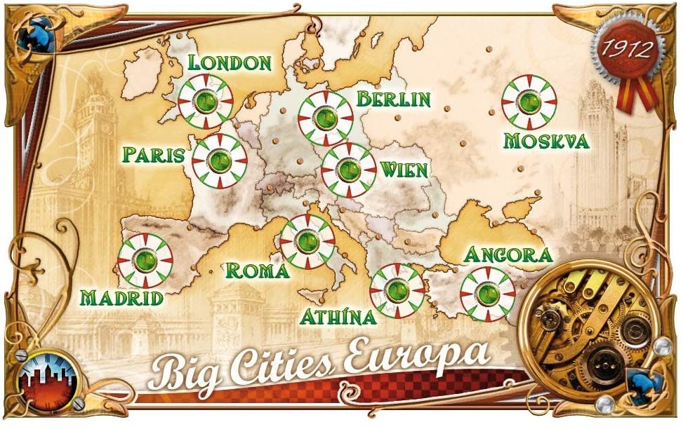 Days of Wonder Ticket to Ride Game Expansion: 1912 Europa